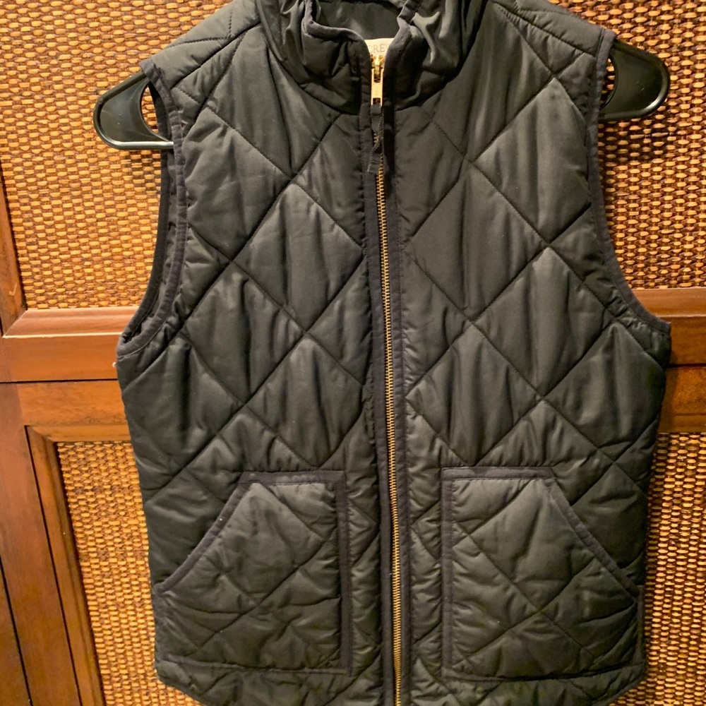 Black J Crew Vest